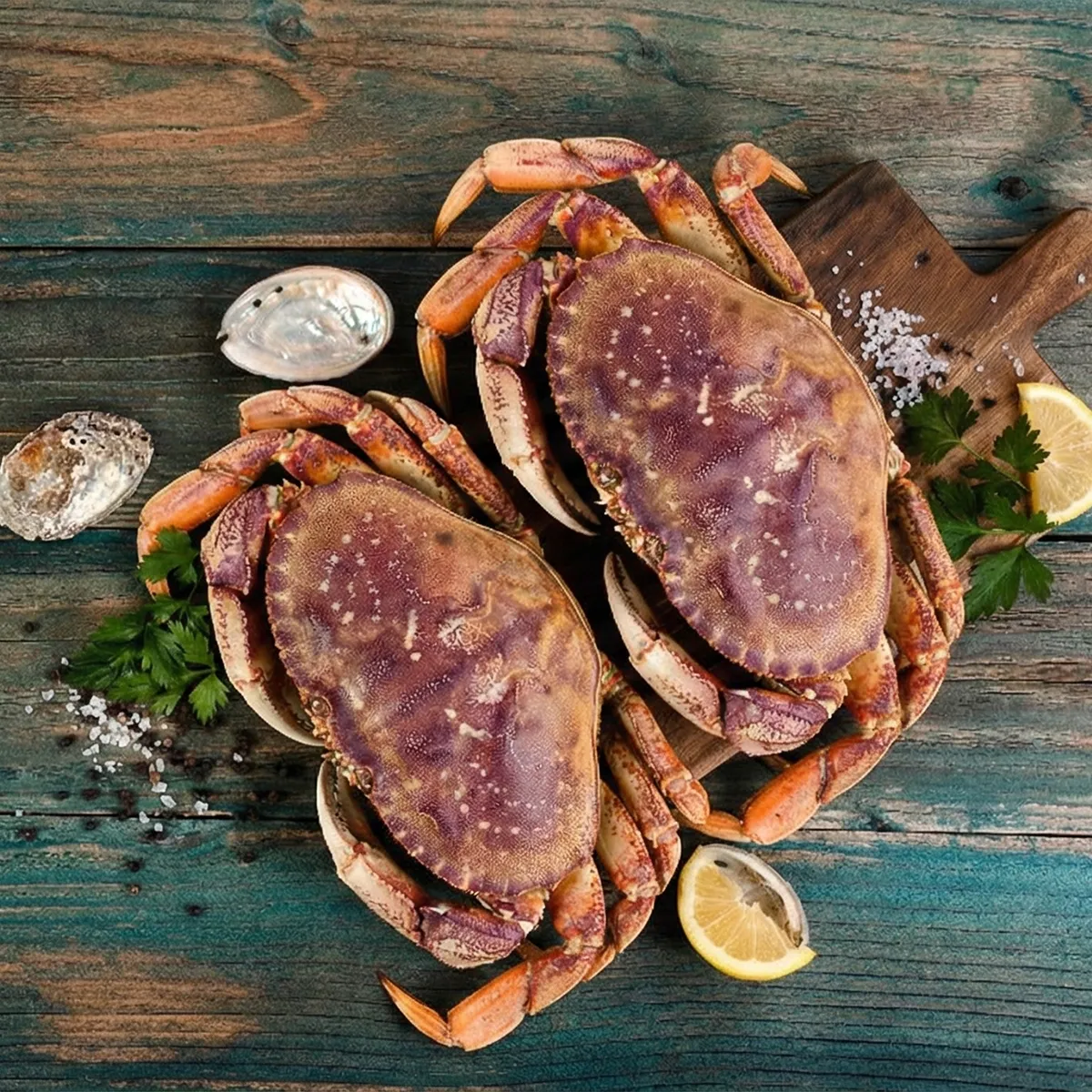 dungeness crabs caught off the Oregon coast